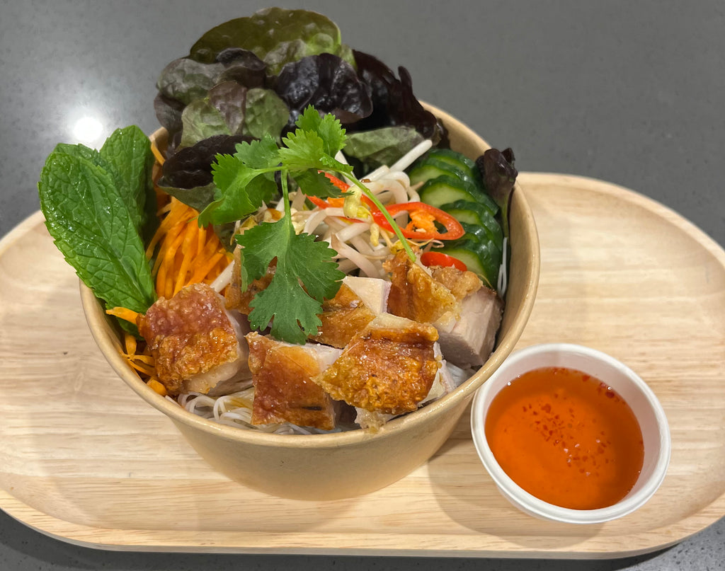 Bun Bowl - Crispy Pork